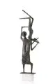 Karl Schönherr, Zwei Akrobaten. Ohne Jahr, Bronze, gegossen, braun patiniert