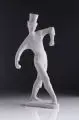 Karl Schönherr, Marcel Marceau (1923-2007), Gips, einfarbig gefaßt