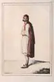Louis Dupré, Suliote à Corfou., Farblithographie nach einer Vorlage Duprés