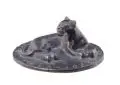 Rudolf Löhner, Liegender Leopard, 1928, Bronze, gegossen, braun patiniert