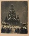 Georg Erler, Weihnachtsmarkt an der Dresdner Frauenkirche