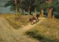 Robert Sterl, Reiter am Waldrand