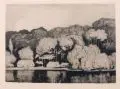 Walter Leistikow, Sommer, Vor 1915, Kaltnadelradierung auf imitiertem China