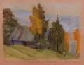 Gussy Hippold-Ahnert, Bauernhof. Kiesewald