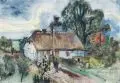 Erhard Hippold, Putgarten, Aquarell und Federzeichnung in Tusche auf Bütten