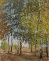 Otto Altenkirch, Birkenecke am Heller, 1917, Öl auf Leinwand