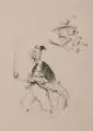 Georg Erler, 29 Karikaturen zu Professoren der Dresdner Akademien, Um 1920, Lithographien