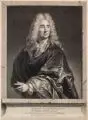 Jean Daullé, Portrait eine Mannes, 1732, Kupferstich nach einem Gemälde von De Troye