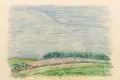Rüdiger Berlit, Sommerliche Landschaft. 2. Viertel 20. Jh