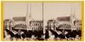 Hermann Krone, Der Zwinger mit Sophienkirche, Nach 1864, Albuminabzug