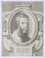 Giorgio Ghisi, Bildnis des Michelangelo Buonarotti, Um 1564, Kupferstich