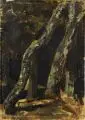Christian Friedrich Gille, Kleine Baumstudie. Um 1845/ 1855