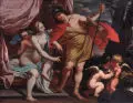 Simon Vouet, (Kopie nach), Venus und Mars mit Amoretten. Wohl 1. H. 18. Jh, Öl auf Leinwand