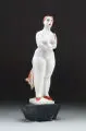 Die Füchsin by Gabriele Reinemer, 1991, Gips, vollplastisch ausgeformt, polychrom gefaßt, sold Jun 2012