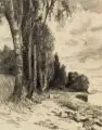 Georg Jahn, Am Waldsee. Ohne Jahr