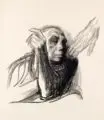 Ruf des Todes by Käthe Kollwitz, 1934, Lithographie auf Velin, sold Mar 2012
