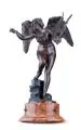 Rudolph Hölbe, Sirene, Um 1887, Bronze, gegossen, schwarzbraun patiniert