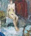 Jean Kirsten, Sitzender weiblicher Akt