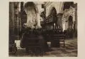 Max Pietschmann, Kircheninterieur / Meeresbrandung. Wohl um 1916, Aquatintaradierungen auf Bütten in Graugrün bzw