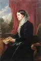 Bernhard Plockhorst, Portrait der Gattin des Leipziger Verlegers C. B. Tauchnitz (1816-1895). 1860er Jahre, Öl auf Leinwand