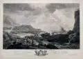 Catherine-Élisabeth Lempereur, La Tempête, Kupferstich nach einem Gemälde von J