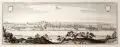 Caspar Merian, Pirnau, Kupferstich und Radierung auf Bütten mit Wasserzeichen ("D" ?)