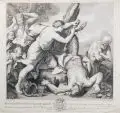 Lorenzo Zucchi, Die Schindung des Marsyas, Wohl 1757, Kupferstich