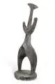 Christian Theunert, Tänzerin, 1953, Gips, dunkel gefaßt