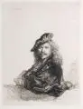 Rembrandt Harmenszoon van Rijn, Der barmherzige Samariter, Radierungen auf Bütten