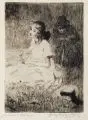 Georg Richter-Lößnitz, Der Tod u.d. Mädchen