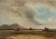 Robert Kummer, Karl Robert Kummer, Vorgebirgslandschaft, Um 1870, Öl auf kräftigem Papier, auf Malpappe kaschiert