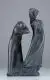 Max Lachnit, Auschwitz II (Fliehender Engel), 1949, Bronze, gegossen, dunkelbraun patiniert