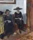Augusto Sezanne, In attesa dell' esame orale, Öl auf Malpappe