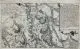 Carl Scharff, Accurater Plan des Königl. Pohlnisch Churfürstl. Saechsisch. Jagd Schlosses Hubertusburg ( ), Um 1763, Altkolorierter Kupferstich. "(…) allwo den 15ten Febr. 1763 der Friede zwischen der Kaiserin-Königin des Königs in Pohlen und des Königs in Preussen Majestaten
