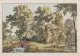 Carl August Richter, Der große Garten, Altkolorierte Radierungen