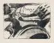 Anton Kerschbaumer, Kanal, 1918, Lithographie auf chamoisfarbenem Bütten