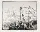 Paul Paeschke, Eissegeln auf dem Müggelsee. Anfang 20. Jh, Aquatintaradierung mit Roulette auf Japan