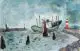 Hafeneinfahrt Warnemünde by Erhard Hippold, 1971, Aquarell und Federzeichnung in Tusche auf "CMF-Fabriano"-Bütten, sold Sep 2010