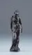 August Schreitmüller, August Schreitmüller, Weiblicher Akt mit Hüfttuch. Wohl um 1900, Bronze, dunkelbraun patiniert