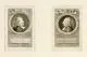 Daniel Nicolaus Chodowiecki, / Johann Elias Nilson, Drei Portraits. 1775/ 1780, Kupferstiche auf Bütten
