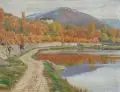 Moritz Heidel, Aus Südtirol (Trentino), Wohl 1912, Öl auf Leinwand, auf Malpappe aufgezogen