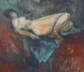 Jean Kirsten, Liegender weiblicher Akt / Sitzender Akt. Ohne Jahr/ 1992