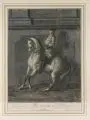Johann Elias Ridinger, Das zurück gehen an der Wand, 1734, Kupferstich