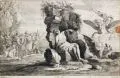 Coenrads Lauwers, / Boel, Zwei Mythologische Darstellungen. Wohl 17. Jh, Radierungen
