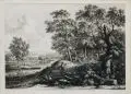 Jean-Jacques de Boissieu, Artaria à Mannheim, 1806, Radierung auf Bütten nach einem Gemälde von J
