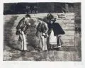 Heinrich Zille, S'dunkle Berlin, 1898, Radierung