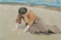 Ludwig von Hofmann, Mädchen am Strand