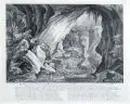 Johann Elias Ridinger, Die Fisch Otter [...], 1740, Kupferstich