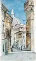 Emil Rieck, Florenz, Um 1900, Aquarell