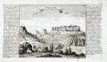 Georg Christoph Kilian, Königstein, 3. Meilen von Dresden im Meissner Kreis, 1760, Kupferstich
